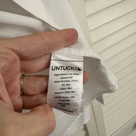 White Button Down - Picture 4 of 5